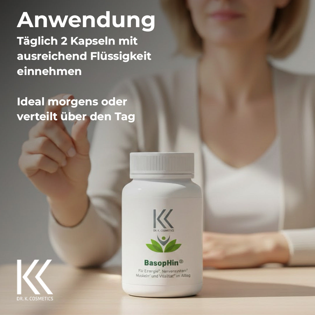 BasopHin® - Magnesium Kapseln hochdosiert 120 Kapseln