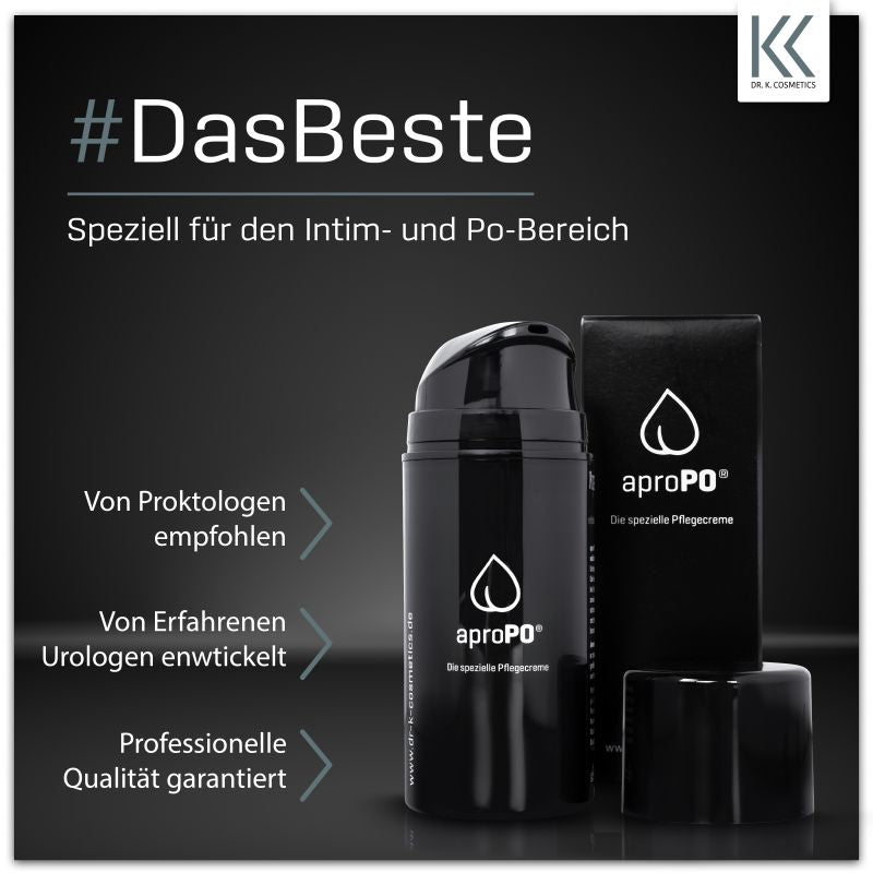 aproPO® Pflegecreme für Intimbereich und Po