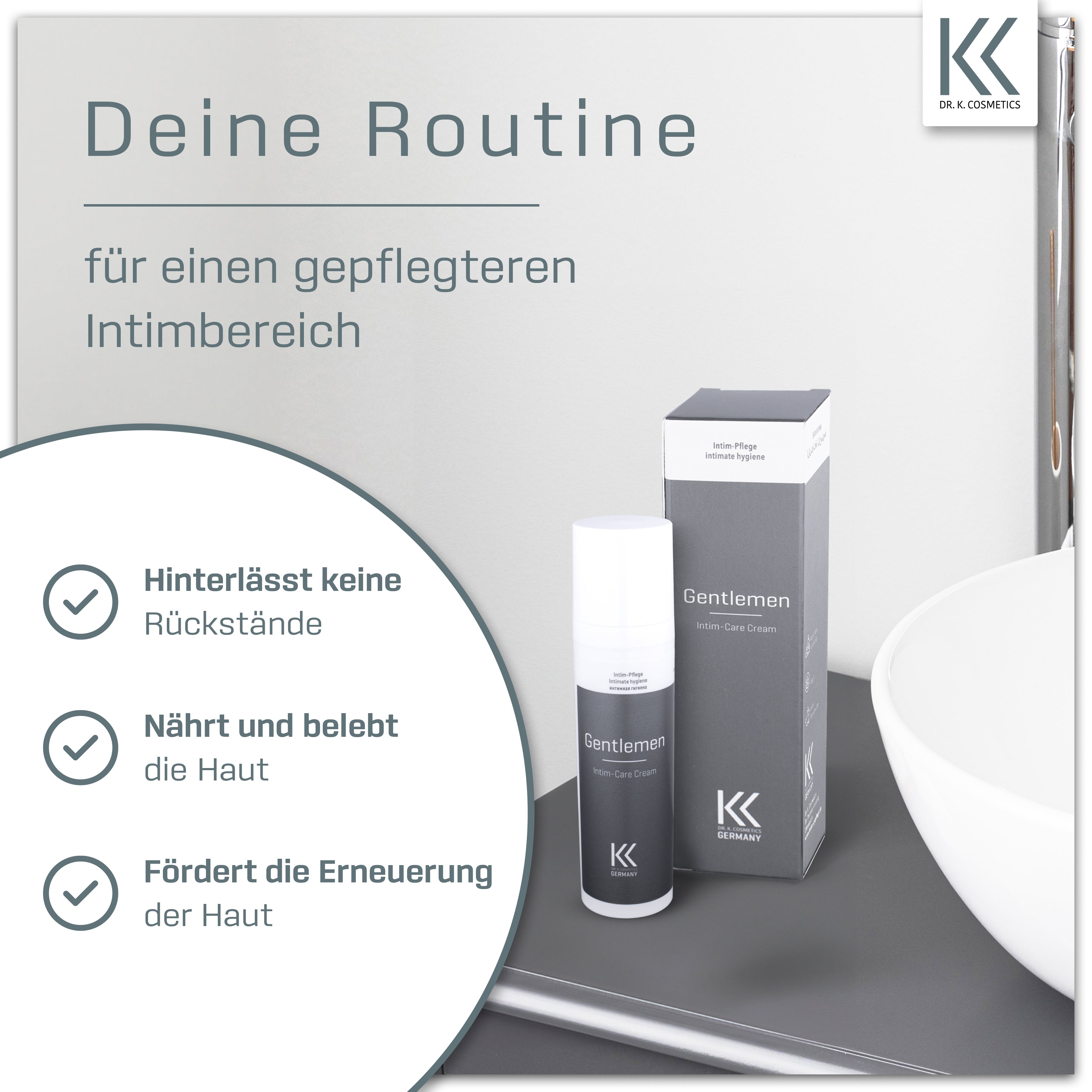 Intimpflege Mann | Gentlemen Intim-Care Cream