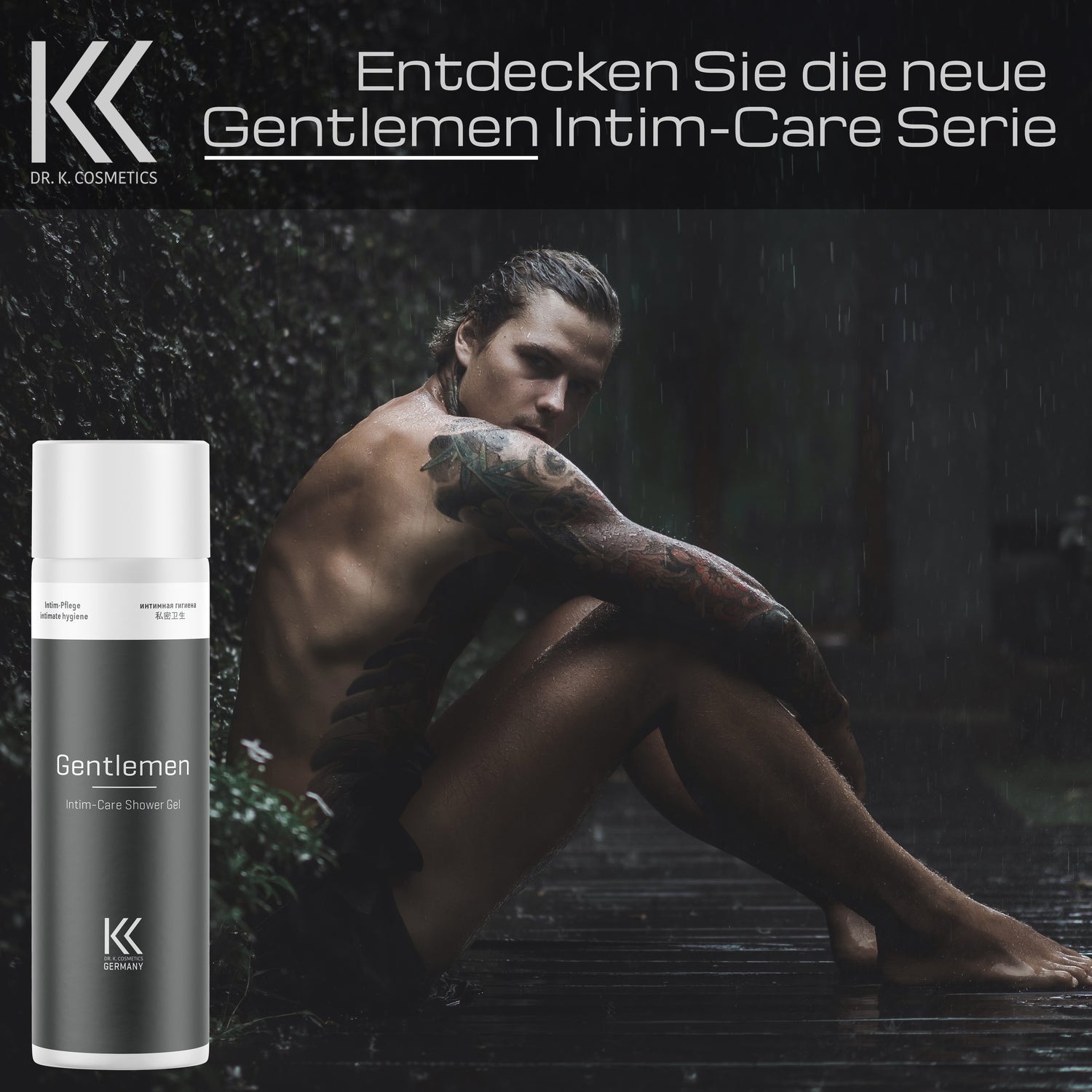 Intimpflege Set für den Mann (1x Intim-Care Shower Gel & 1x Intim-Care Cream)