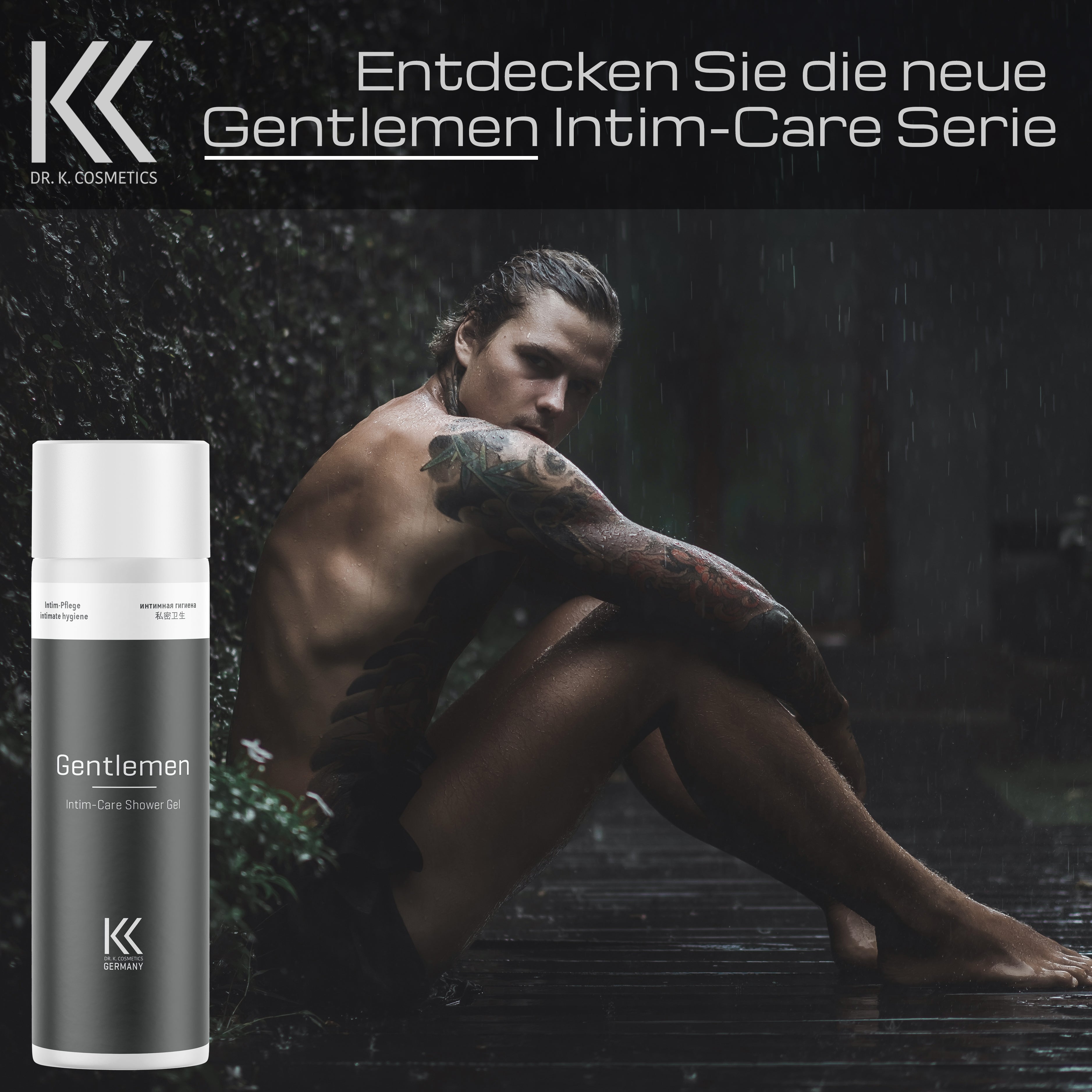 Intimpflege Set für den Mann (1x Intim-Care Shower Gel & 1x Intim-Care Cream)