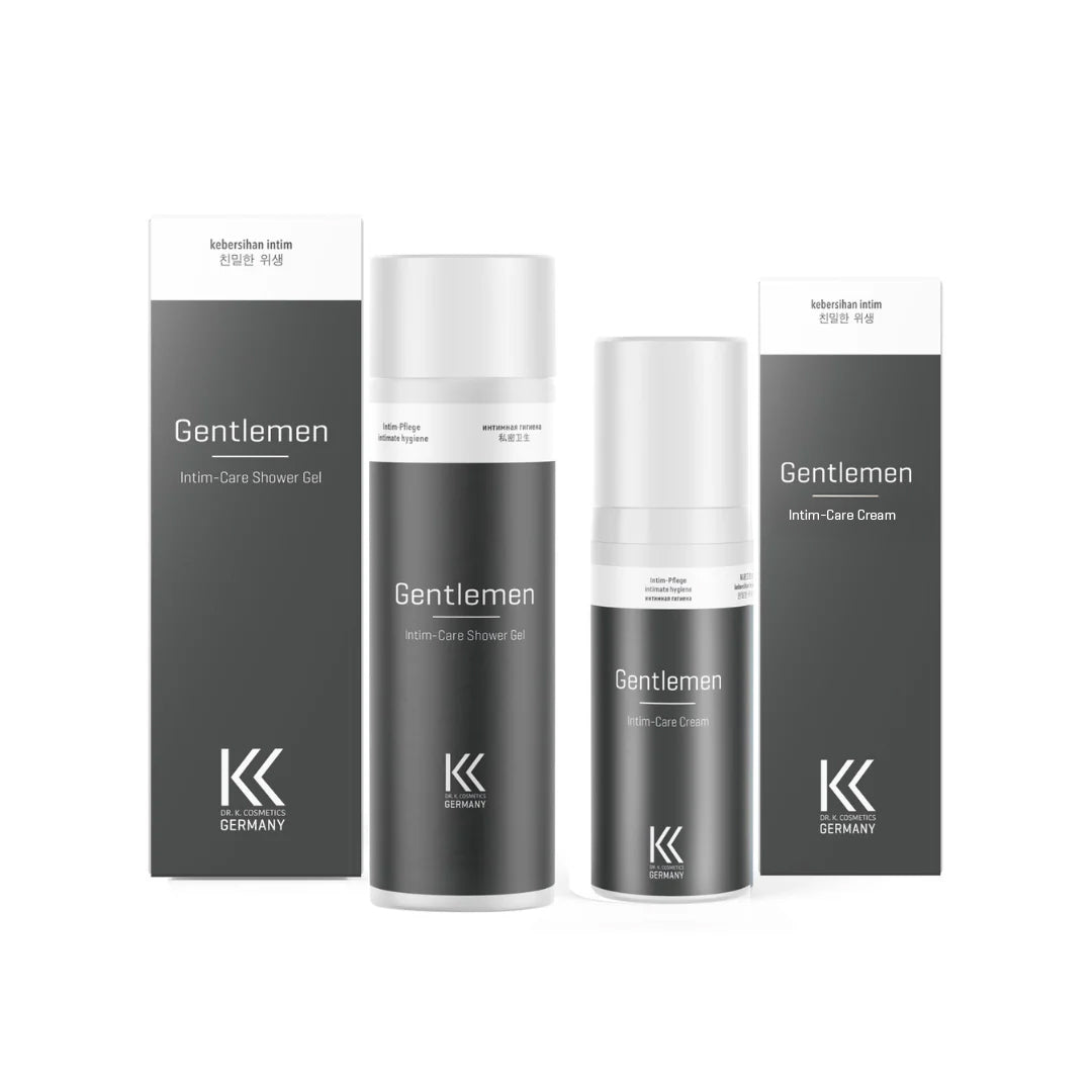 Intimpflege Set für den Mann (1x Intim-Care Shower Gel & 1x Intim-Care Cream)