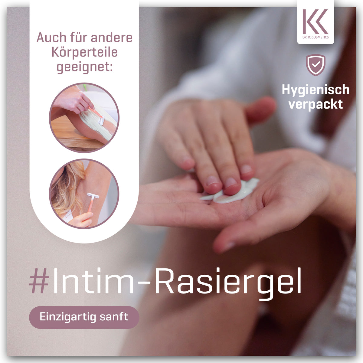 Ladies Intim-Shaving Gel | Intimpflege 150 ml