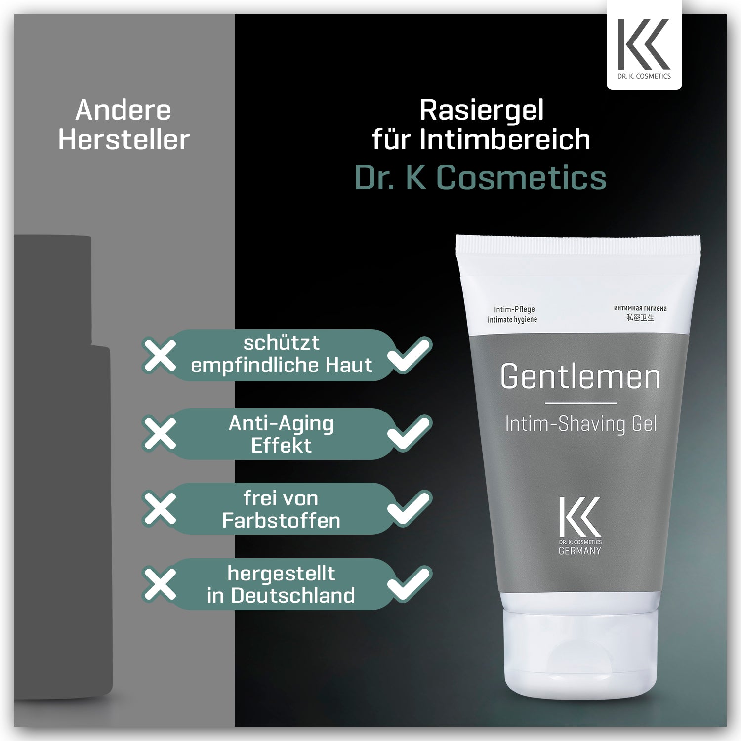 Intim Shaving Gel for Gentleman 150 ml