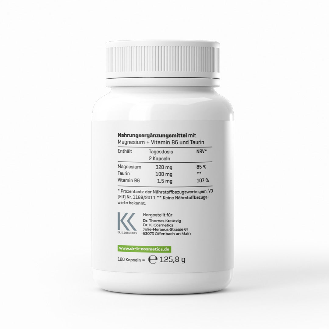 BasopHin® - Magnesium Bisglycinat Kapseln hochdosiert 120 Kapseln