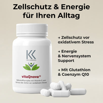 vitaQnova® - Antioxidantien Komplex 60 Kapseln
