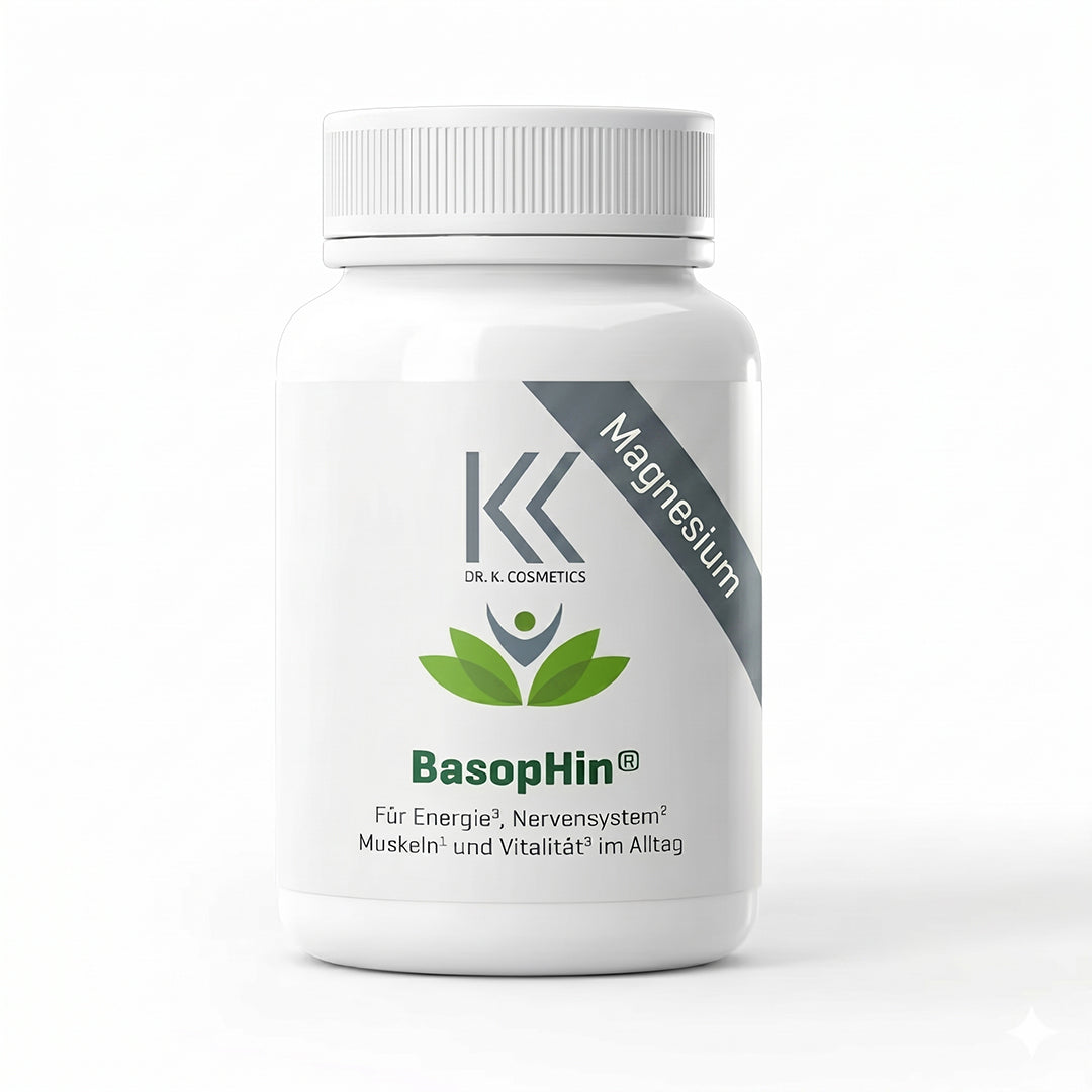 BasopHin® - Magnesium Bisglycinat Kapseln hochdosiert 120 Kapseln