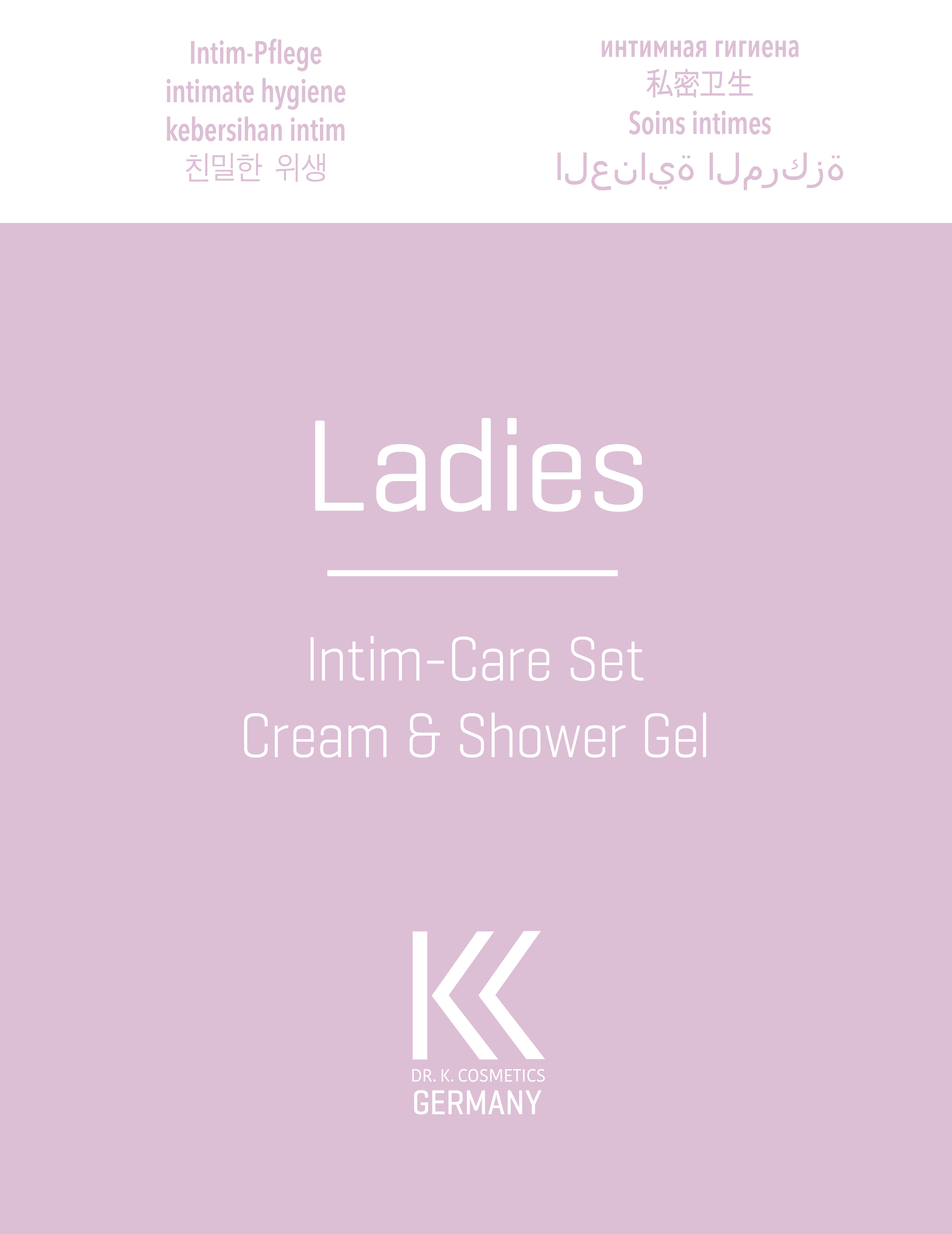 Ladies Intim-Care Set - Cream & Shower Gel