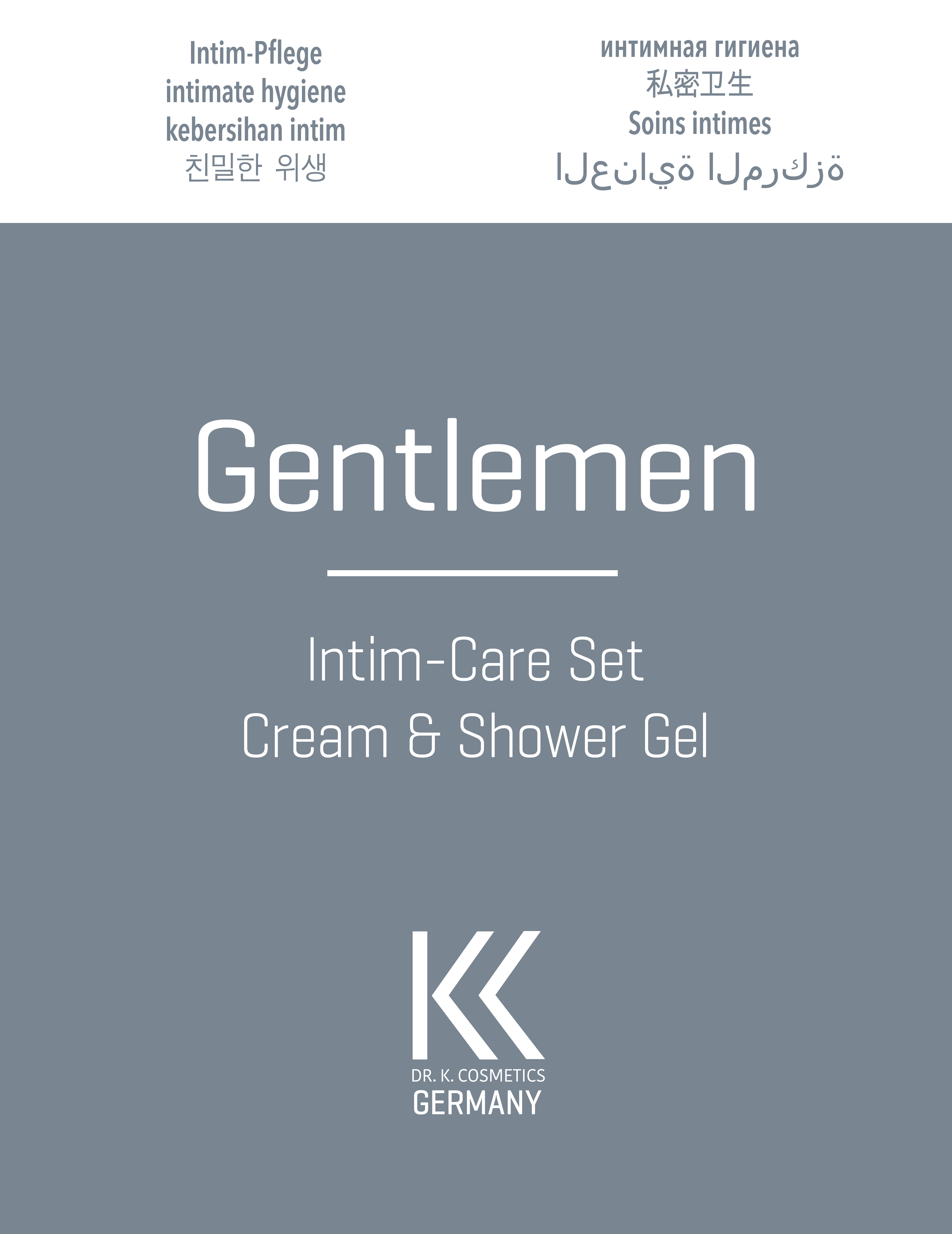 Gentlemen Intim-Care Set - Cream & Shower Gel